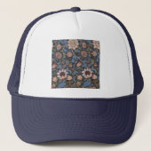 Casquette William Morris Evenlode Textile Floral Art (Devant)