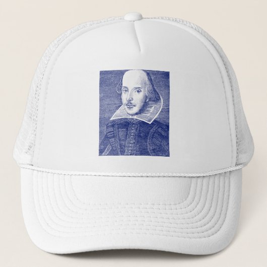 Casquette William Shakespeare Portrait de First Folio (Devant)