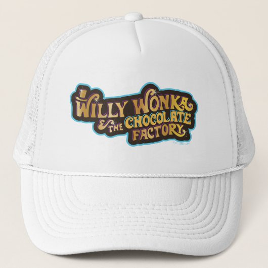 Casquette Willy Wonka et le logo de l'usine de chocolat (Devant)