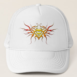 Casquette Winging Heart Tribal Design rouge