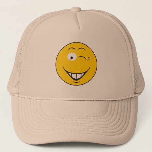 Casquette Winking Face (Devant)