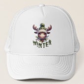 Casquette Winter Moose Theme (Devant)