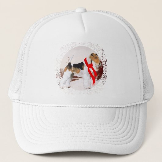 Casquette Wire Fox Terrier Hiver (Devant)