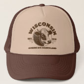 Casquette Wisconsin vintage (Devant)