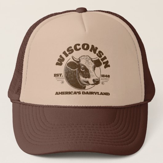 Casquette Wisconsin vintage (Devant)