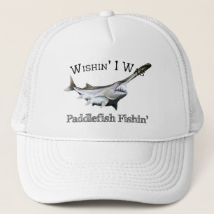 Casquette Wishin I était Paddlefish Fishin