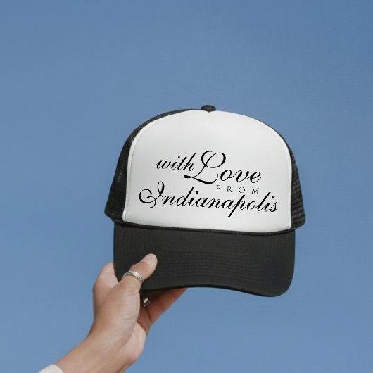 Casquette With Love From Destination Wedding Merch