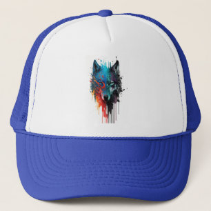 Casquette Wolf Graphisme Art Animal Wolves Fan Art