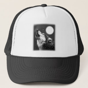 Casquette Wolf Howling à Moon