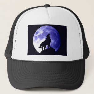 Casquette Wolf Howling à Moon
