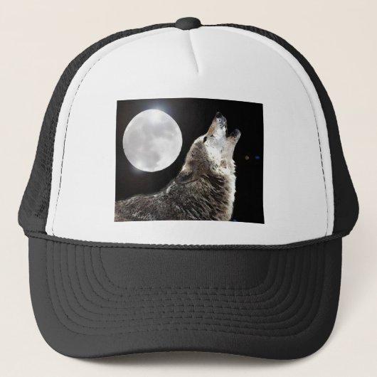 Casquette Wolf & Moon (Devant)