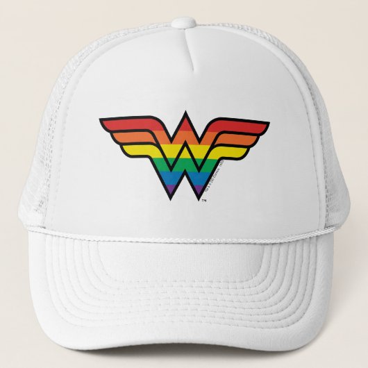 Casquette Wonder Woman Rainbow Logo (Devant)