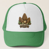 Casquette Woodland Morel Mushrooms (Devant)