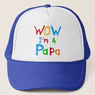 Casquette Wow, je suis un Papa Tshirts et GIfts