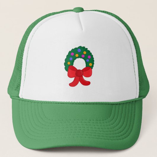 Casquette Wreath de Noël (Devant)