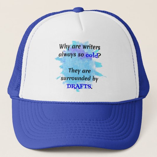 Casquette Writer Joke English Teacher Funny Gift (Devant)