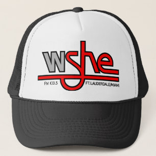 CASQUETTE WSHE 103,5 MIAMI FT LAUDERDALE LOGO VINTAGE