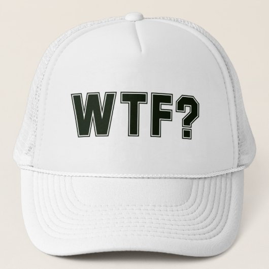 CASQUETTE WTF ? (Devant)