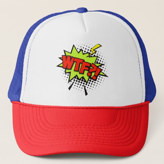 Casquette WTF?! Cultura pop (Devant)