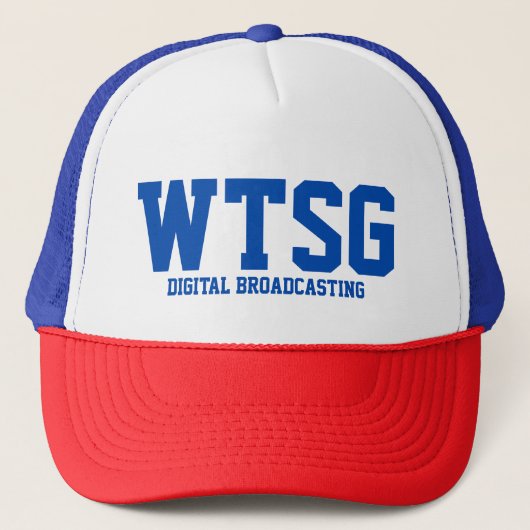 Casquette WTSG Digital Broadcasting Trucker Hat (Devant)