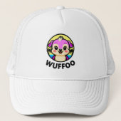 Casquette Wuffoo Adventures Cute Kawaii Puppy animation logo (Devant)