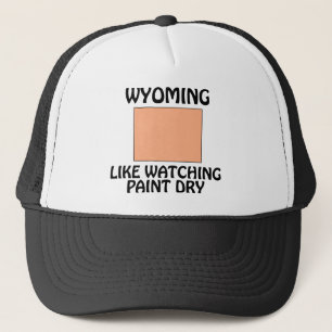 Casquette Wyoming - Comme Regarder de la Peinture Sécher