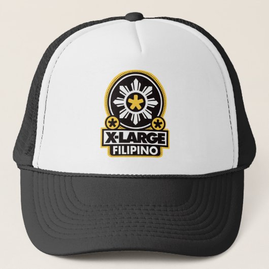 Casquette X-Grand Philippin - noir (Devant)