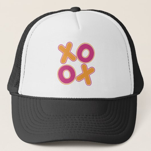 Casquette XOXO carré (Devant)