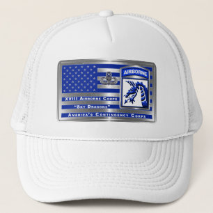 Casquette XVIIIe corps aéroporté US Contingent Corps