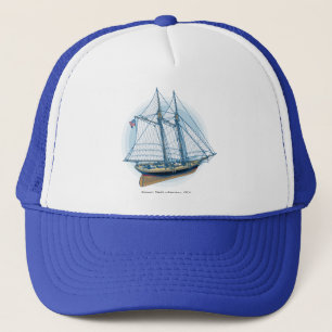 Casquette Yacht "Amérique" de schooner, 1851
