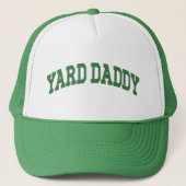Casquette Yard Daddy Funny Lawn Mowing Papa Jardinage Papa (Devant)