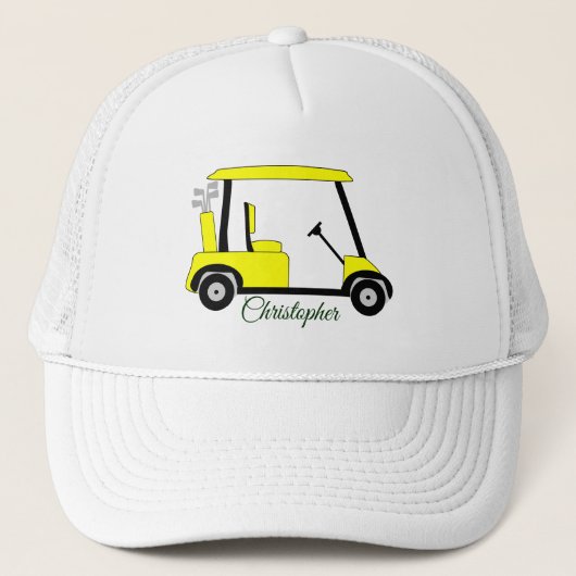 Casquette Yellow Golf Buggy (Devant)