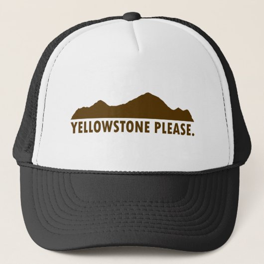 Casquette Yellowstone S'Il Vous Plaît (Devant)