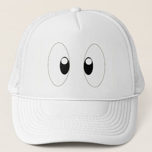 Casquette Yeux de dessin animé (Devant)