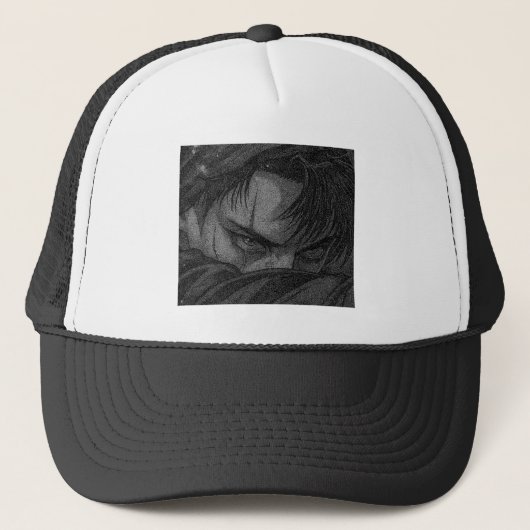 Casquette yeux foncés (Devant)