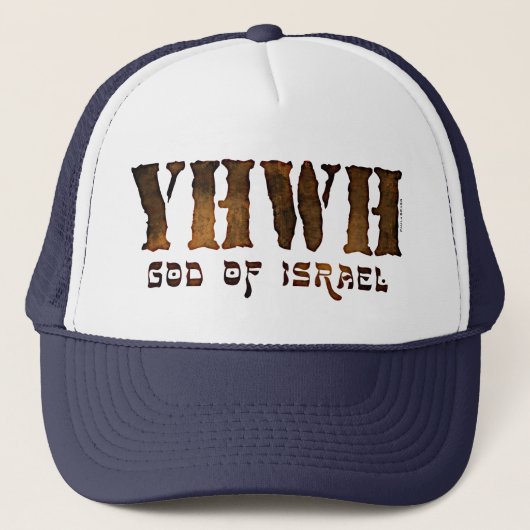 Casquette YHWH Jehovah (Devant)