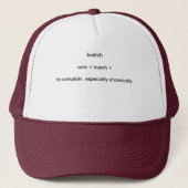 Casquette Yiddish kvech (Devant)