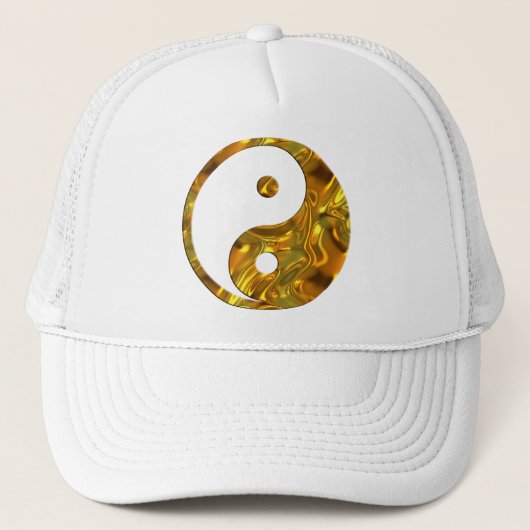 Casquette Yin & Yang GOLD (Devant)