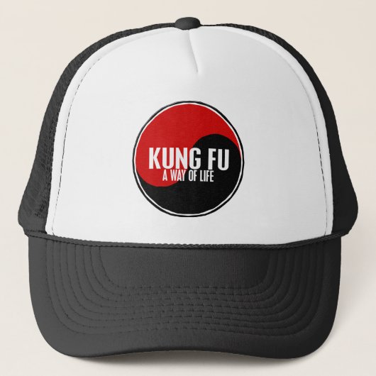 Casquette Yin Yang Kung Fu 1 (Devant)