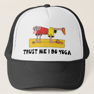 Casquette Yoga drôle