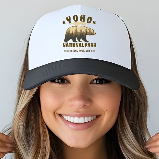 Casquette Yoho Park British Columbia – Bear Tattoo Forest