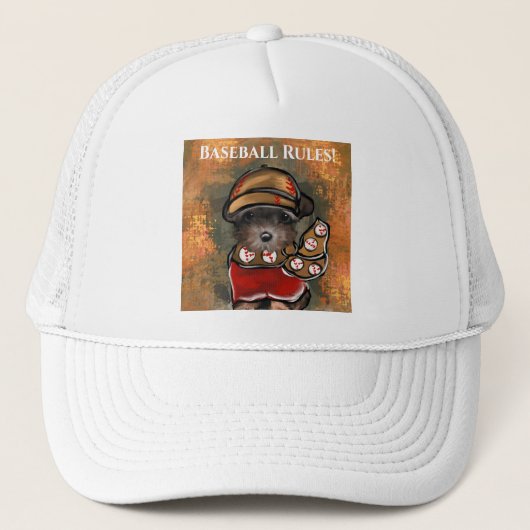 Casquette Yorkie Poo  (Devant)