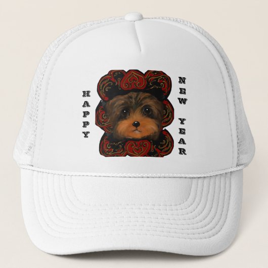 CASQUETTE YORKIE POO (Devant)