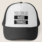 Casquette You Can Do Hard Things (Devant)