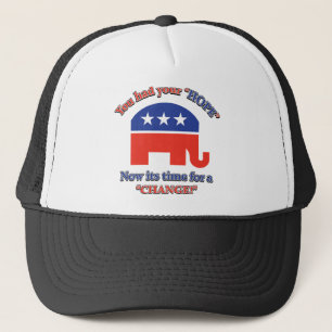 Casquette You had your Hope Its Time For Change