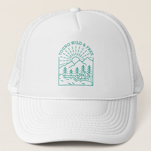 Casquette Young Wild Free (Devant)