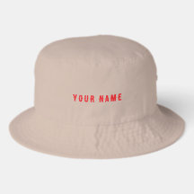 YOUR NAME Custom text printed Outdoor Khaki-Cap