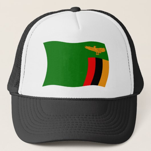 Casquette Zambia Flag Hat (Devant)