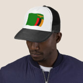 Casquette Zambia Flag Hat (En situation)