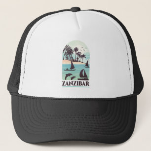Casquette Zanzibar Afrique Vintage